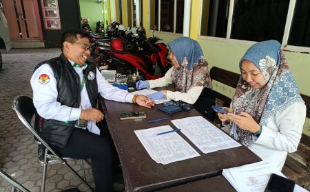 Manfaat Darahku di Hari Amal Bakti ke-80, ASN Kemenag Lumajang Gelar Donor Darah