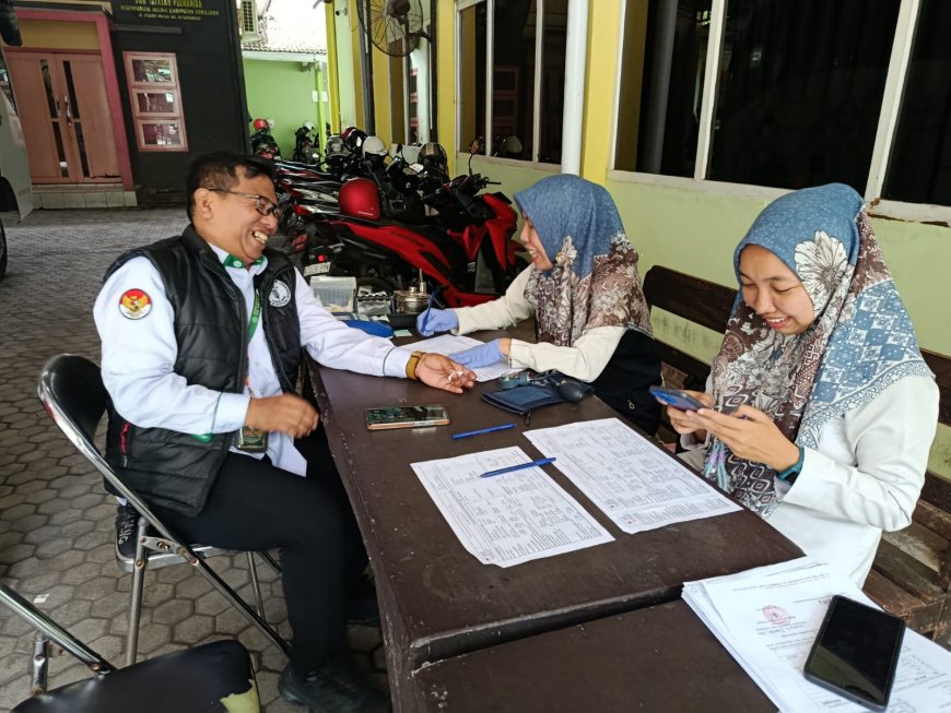 Manfaat Darahku di Hari Amal Bakti ke-80, ASN Kemenag Lumajang Gelar Donor Darah